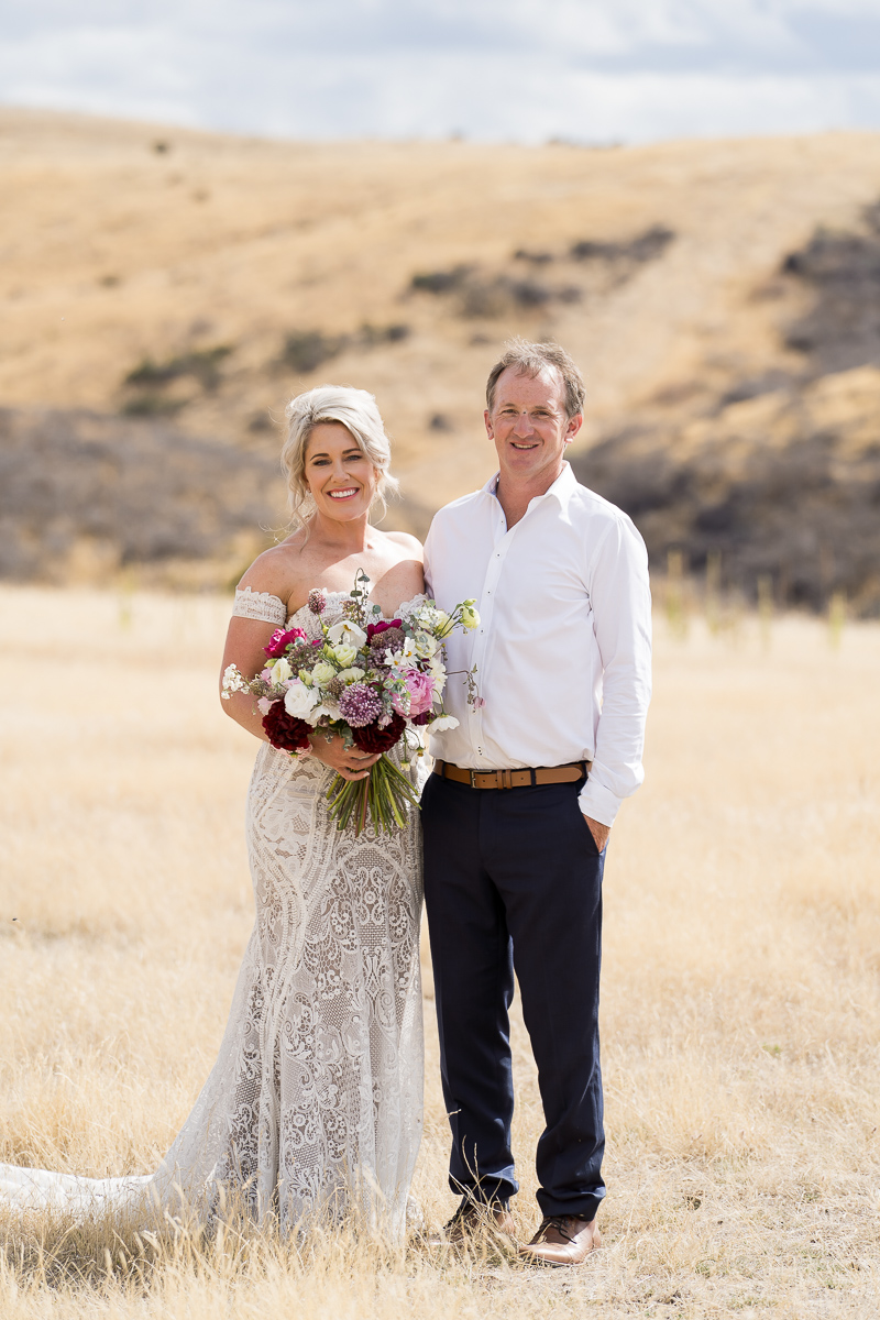 Anna and Rob wedding portrait